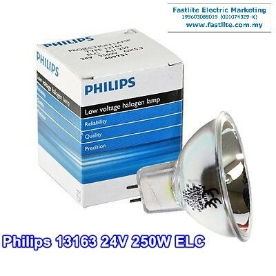 Philips 13163 24v 250w ELC GX5.3 A1/259 409751 Projector bulb (made in Germany)