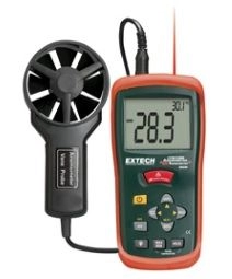 Extech AN200: CFM/CMM Mini Thermo-Anemometer with built-in InfaRed Thermometer