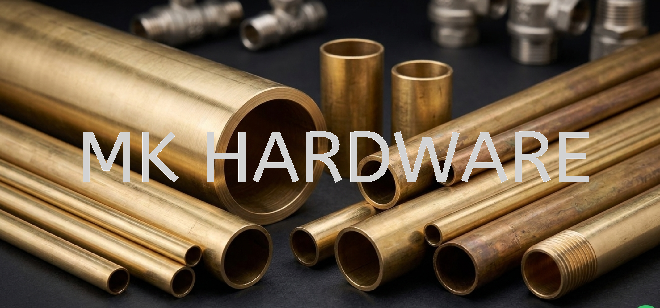 BRASS PIPES/TUBES 2 1/4"