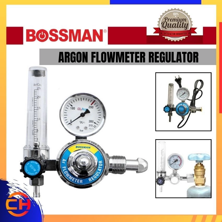 BOSSMAN WELDING ACCESSORIES BFRA 210 ARGON FLOWMETER REGULATOR 