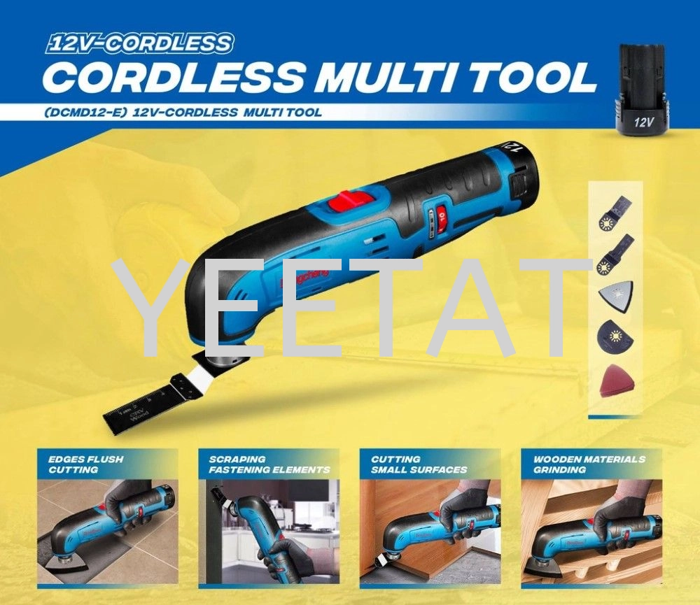 [ DONGCHENG ] DCMD12 Cordless Multi Tool 12V