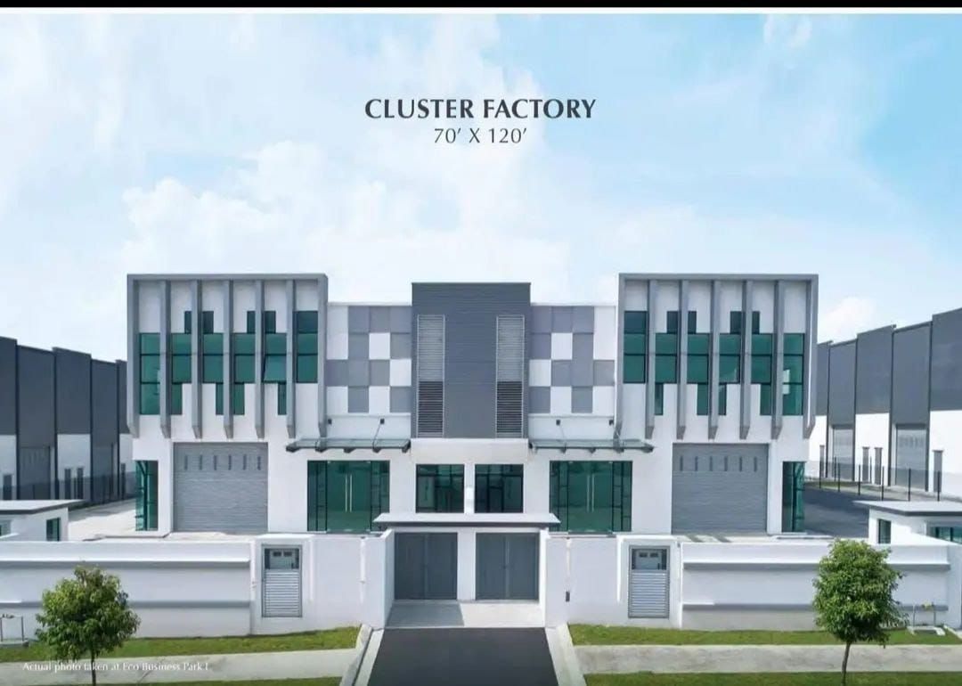 Eco Business Park 1 @ Phase 1 – 工业集群工厂出售（新山 Bandar Dato Onn）