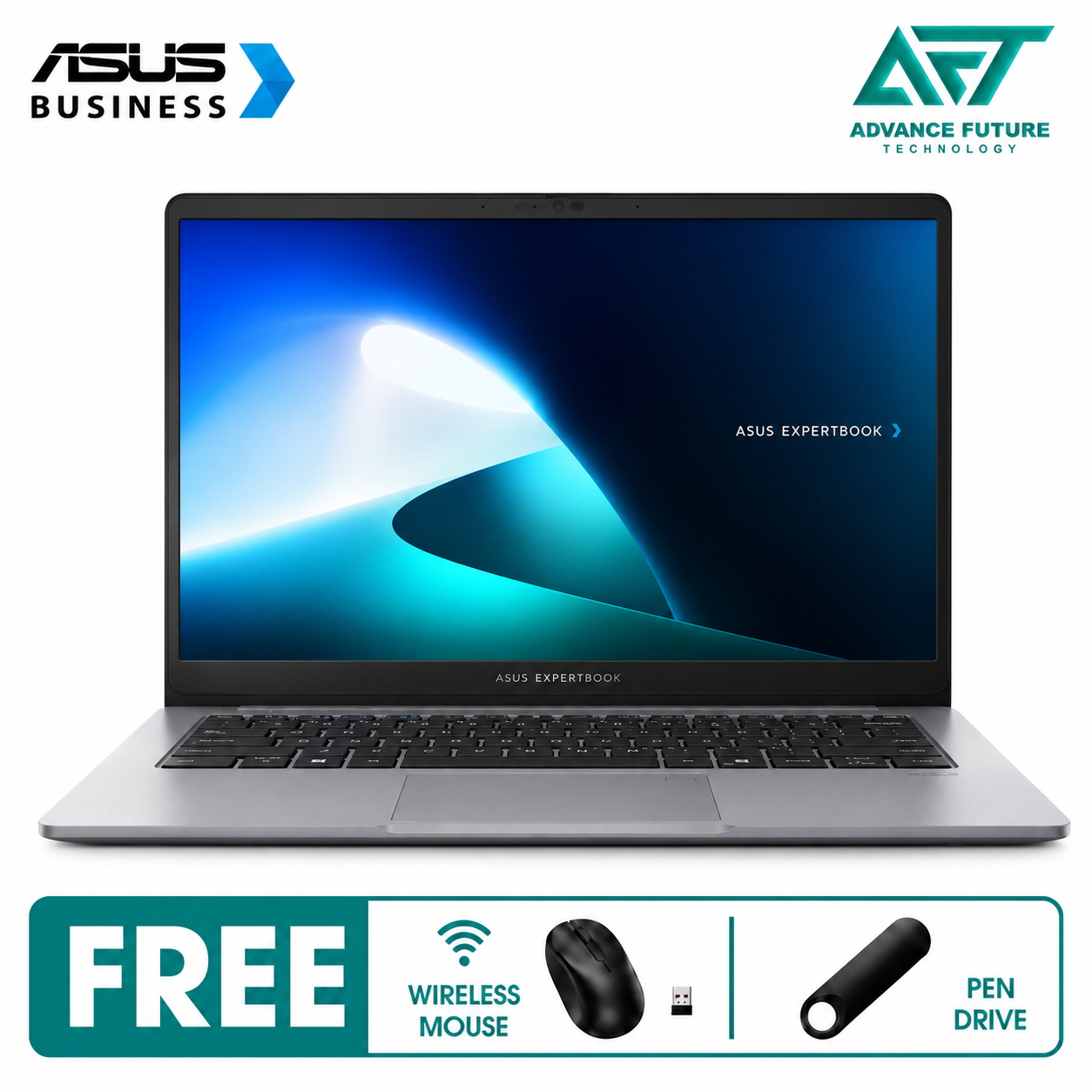 Asus ExpertBook P1 P1403CVA-S61105X 14" FHD Business Laptop Misty Grey ( Intel Core i5 13420H, 16GB, 512GB SSD, Intel, W11Pro )