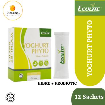 ECOLITE YOGHURT PHYTO FIBRE + PROBIOTIC 16G X 12's