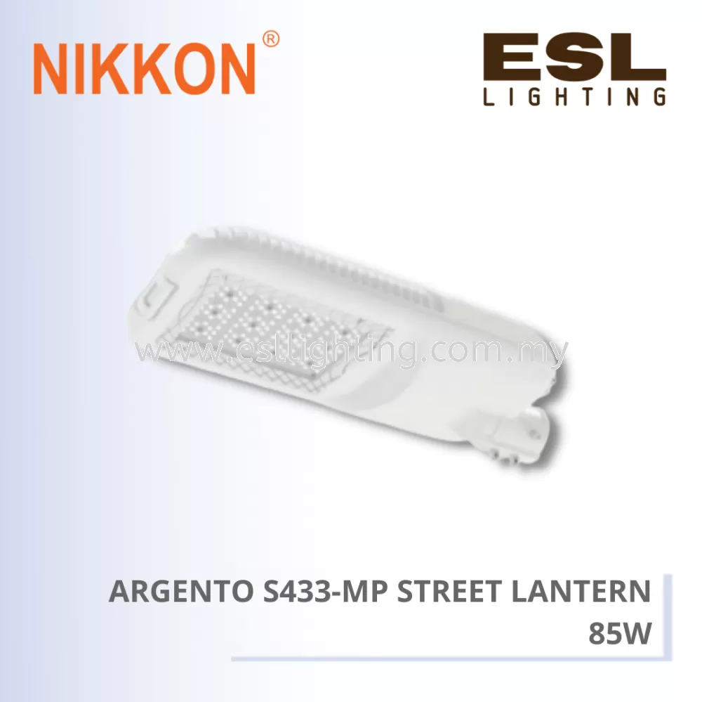 NIKKON LED STREET LANTERN ARGENTO S433-MP STREET LANTERN 85W -  K09121 85W