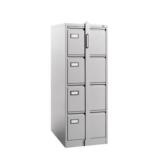 IP-S122GN 4 Drawer Steel Filing Cabinet With Goose Neck Handle With Locking Bar Cheras