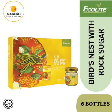 Ecolite Bird Nest with Rock Sugar 70ml x 6 bottles