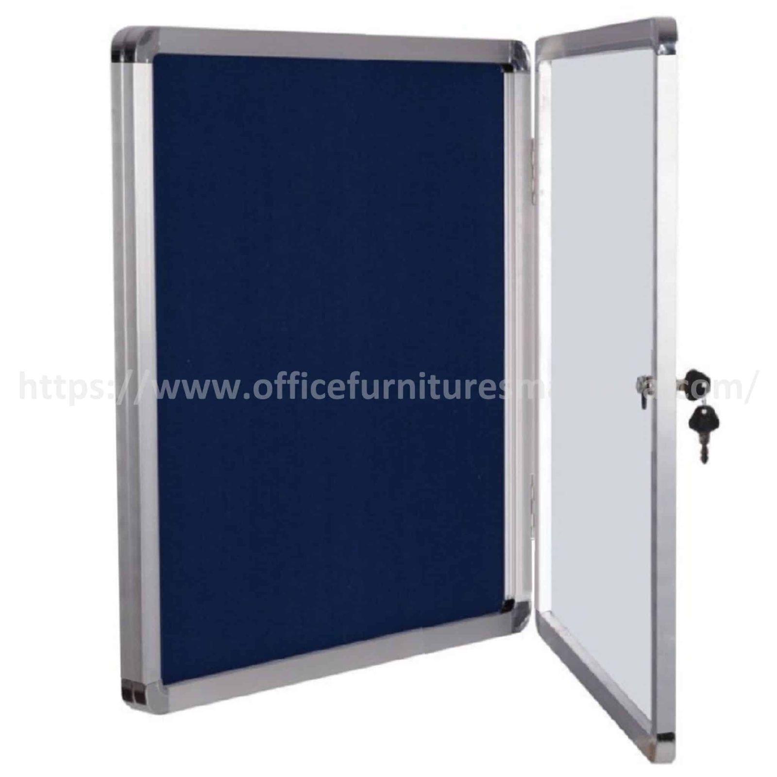 1.5ft x 2 ft Display Case Notice Velvet Board OFMDCV15