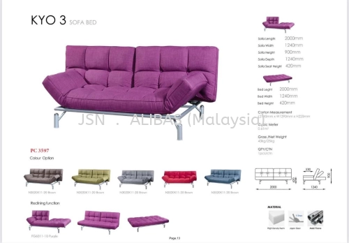 PC3597 Sofa Bed