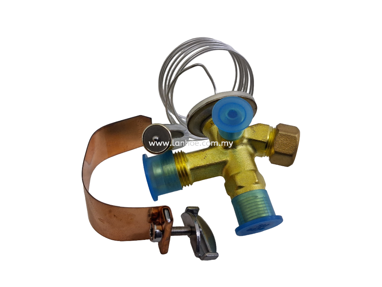 SANHUA RFKH03E-4.8-715A THERMOSTATIC EXPANSION VALVE C/W EQUALIZER R404A/R507