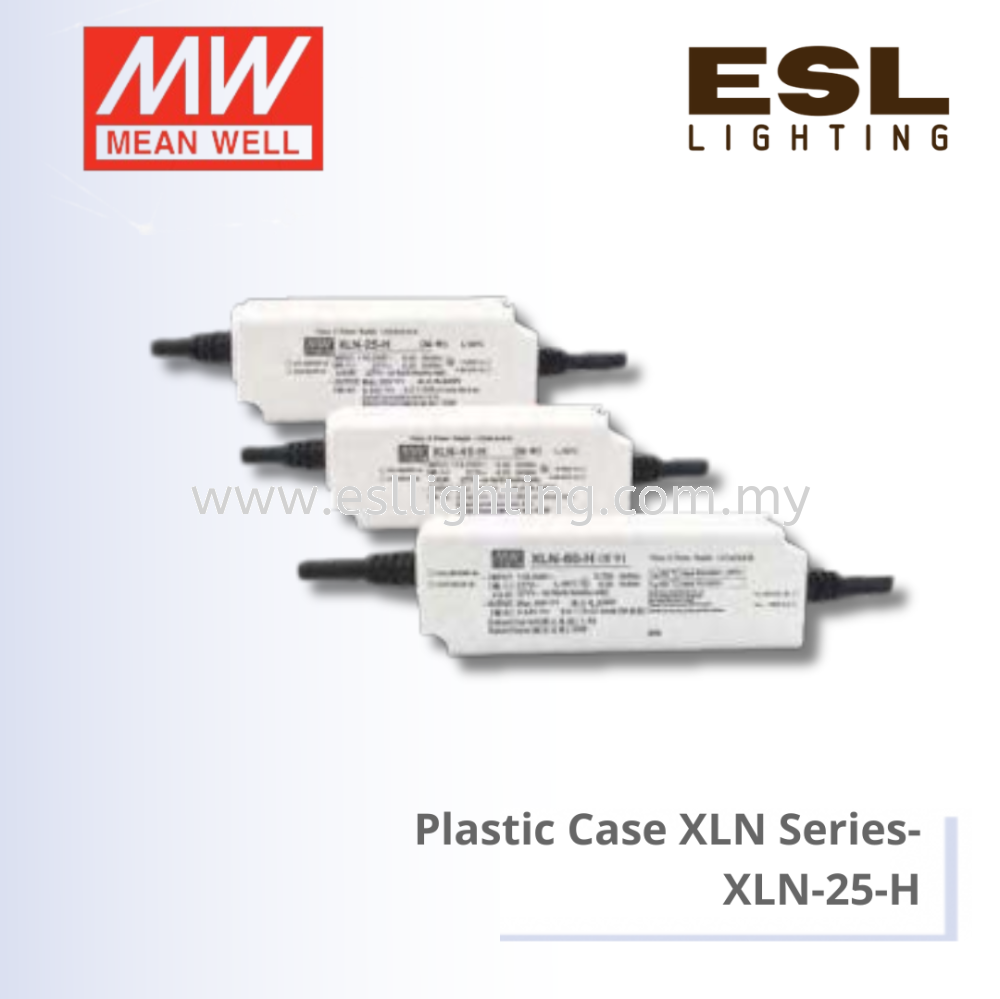 MEANWELL Plastic Case XLN Series - XLN-25-H