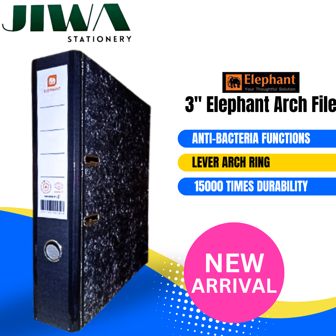 ELEPHANT 3" Lever Arch File