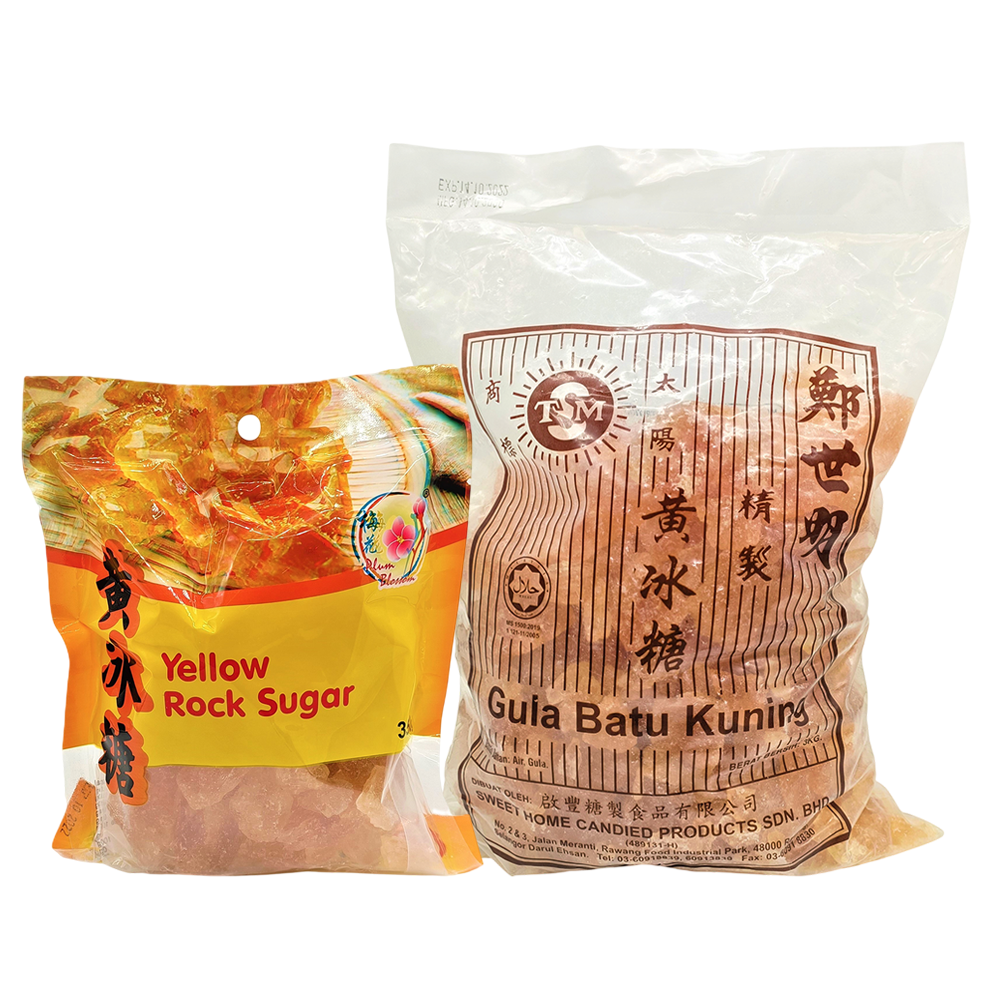 Gula Batu Kuning / Yellow Rock Sugar (350g/3kg)