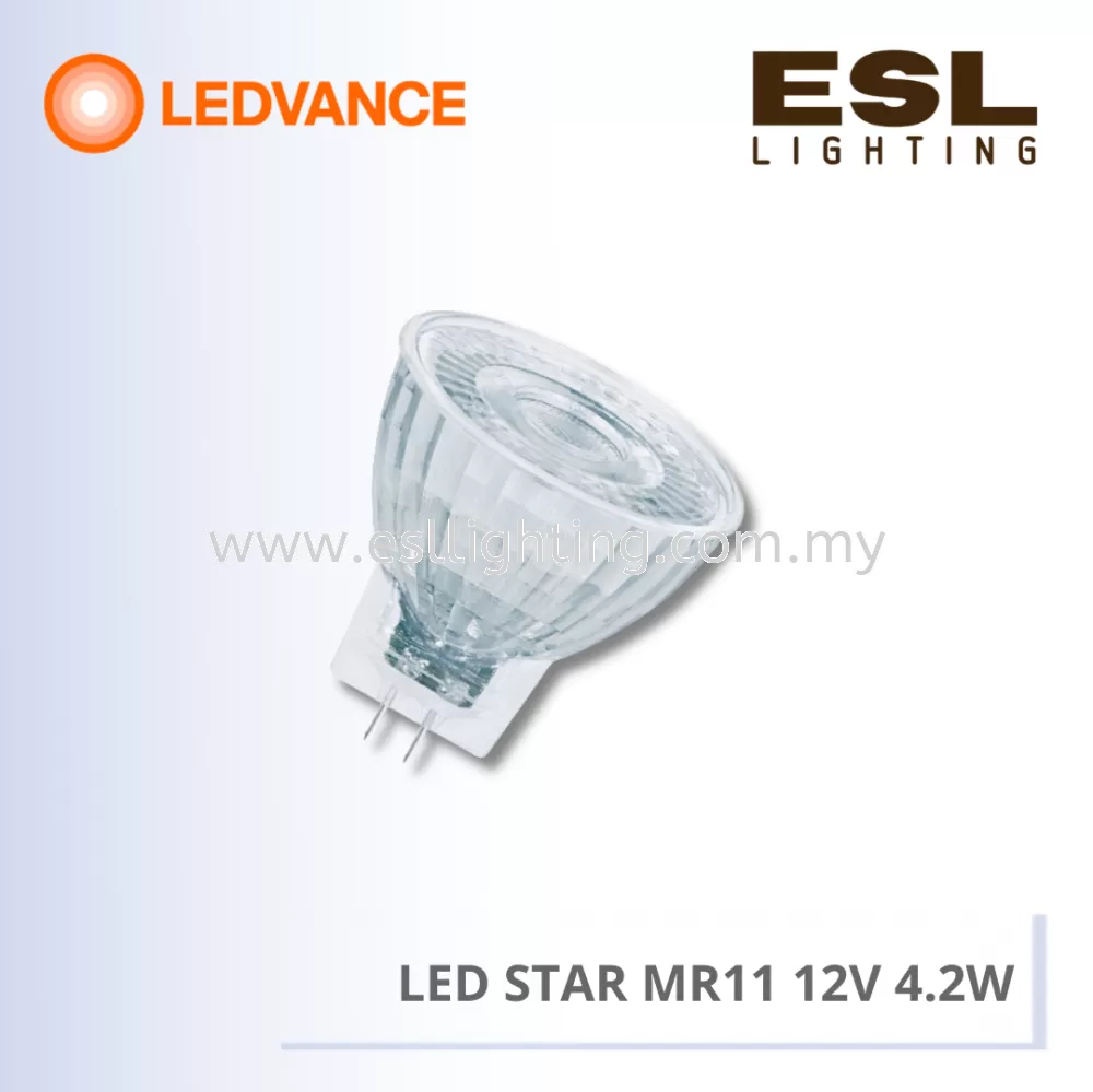 LEDVANCE LED Star MR11 GU4 12V 4.2W - 4058075433380