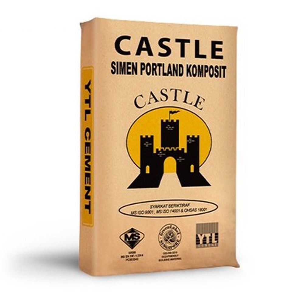 CASTLE (YTL) COMPOSITE CEMENT 50KG