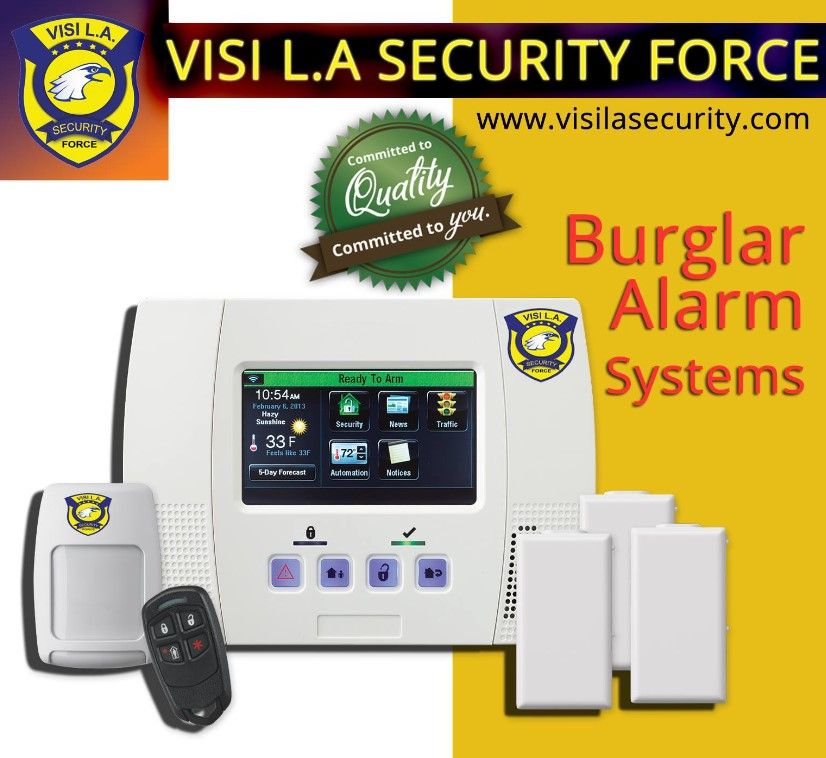 SECURITY ALARM SYSTEM FOR HOME & COMPANY