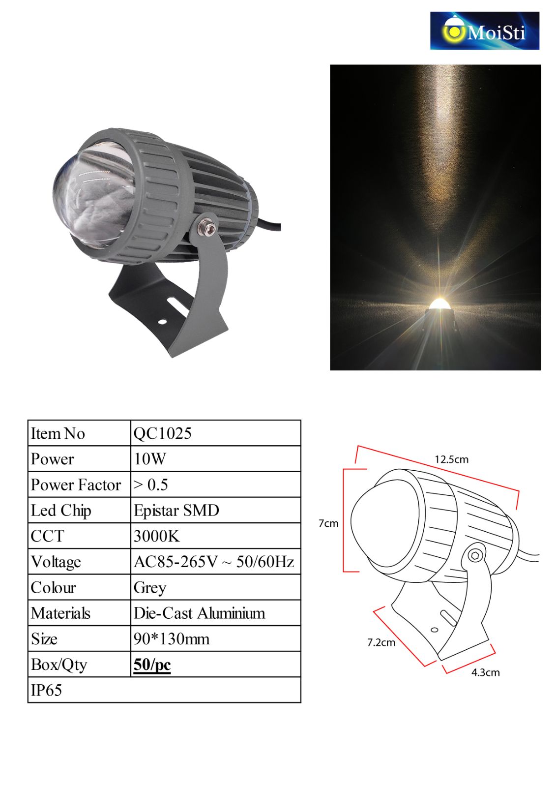 QC1025 10W