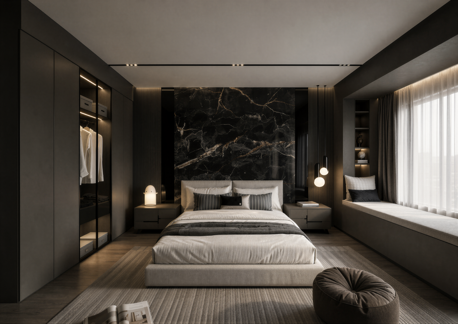 Master Bedroom - Isola Villa @ Bungalow | Interior Design in Selangor & KL Now