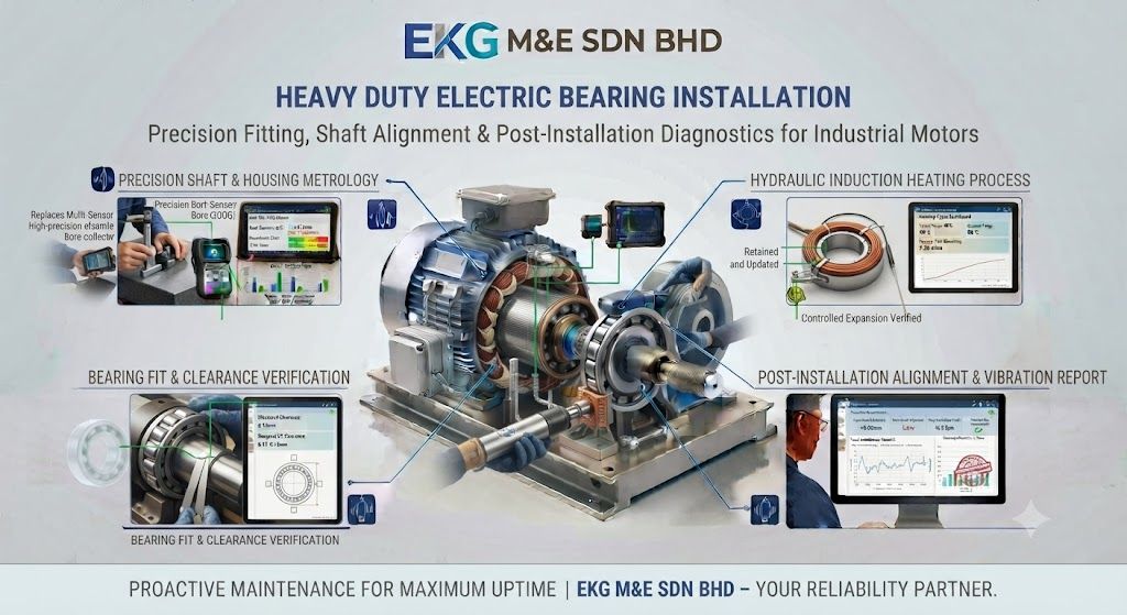 Heavy Duty Electric Bearing Installation
