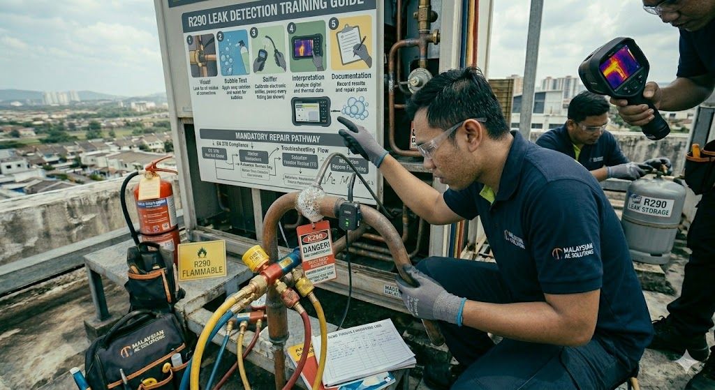 R290 leak detection training guide