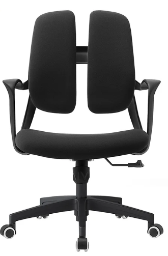 A28 Lowback Fabric Chair (Black)