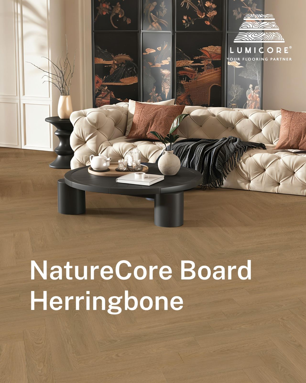 NatureCore Herringbone 12mm Collection