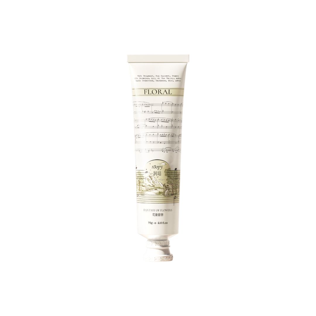 Roopy Musical Series: Plant Essential Oil Hand Cream 75g - Fantasy of Flowers