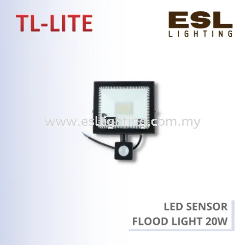 TL-LITE FLOODLIGHT - LED SENSOR FLOODLIGHT - 20W