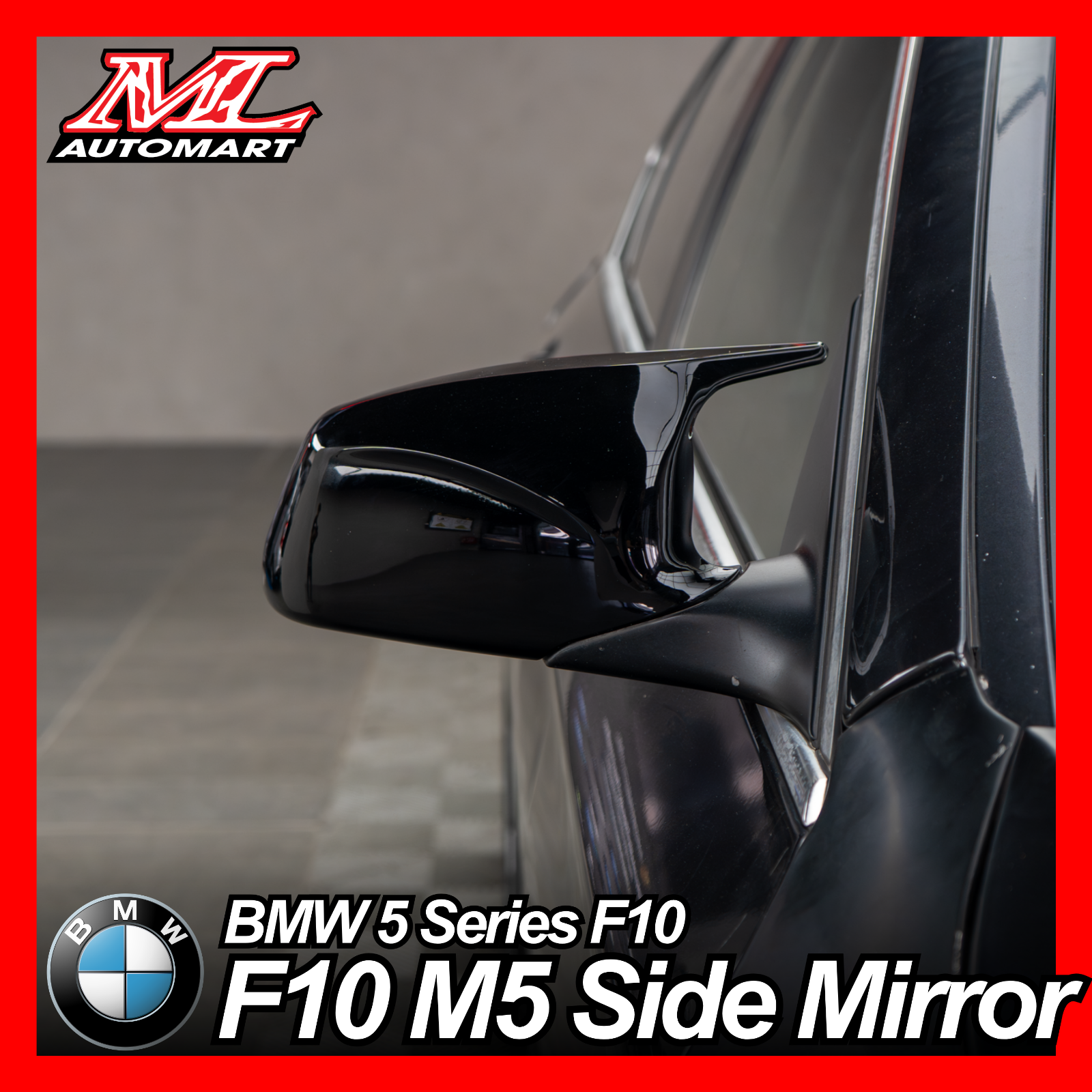 BMW 5 Series F10 : M5 Side Mirror Cover