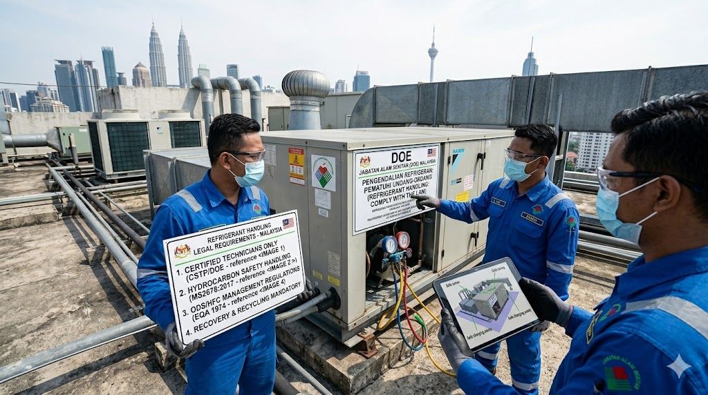 refrigerant handling legal requirements Malaysia