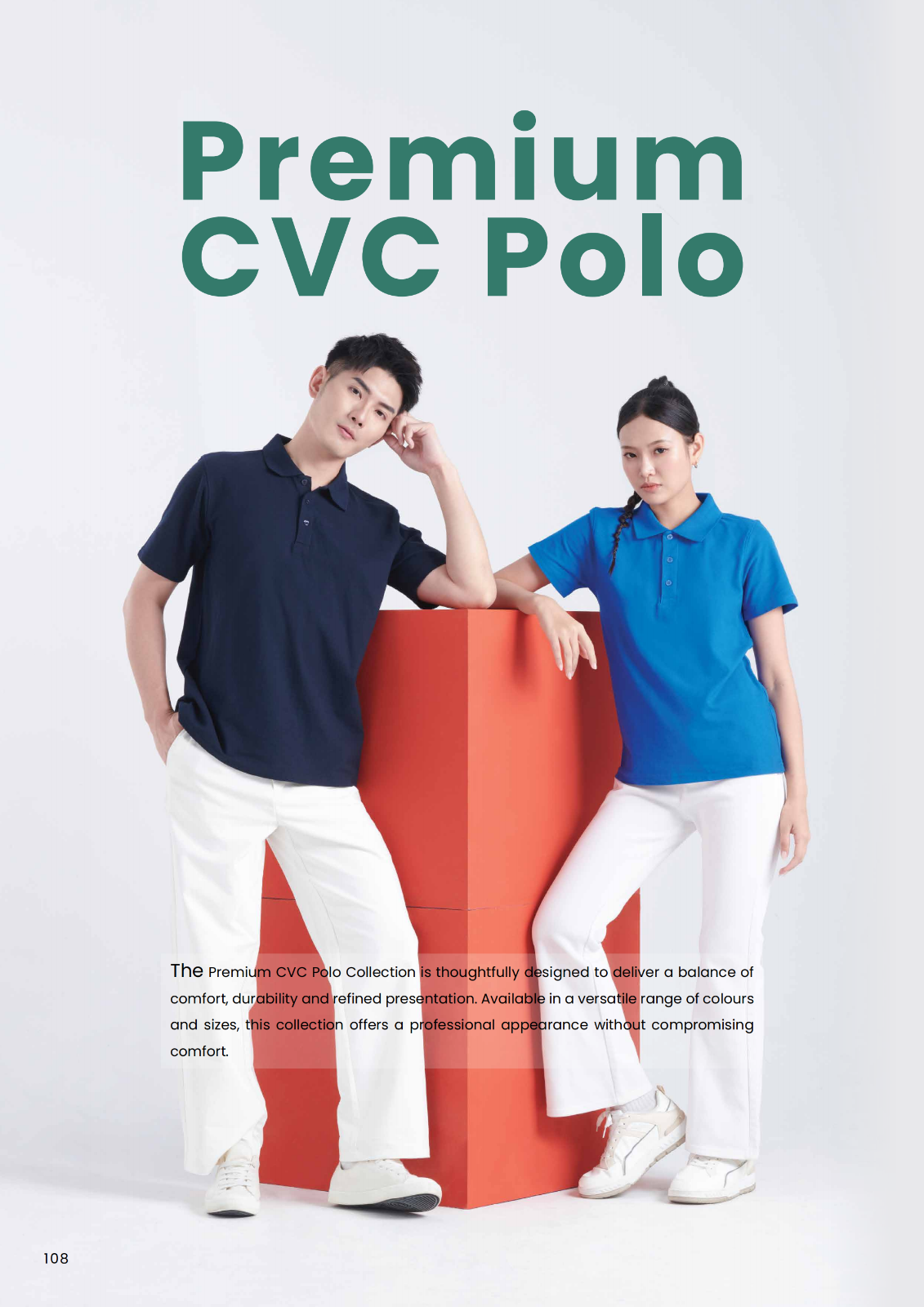 LC01 Cotton Polo Tee Unisex
