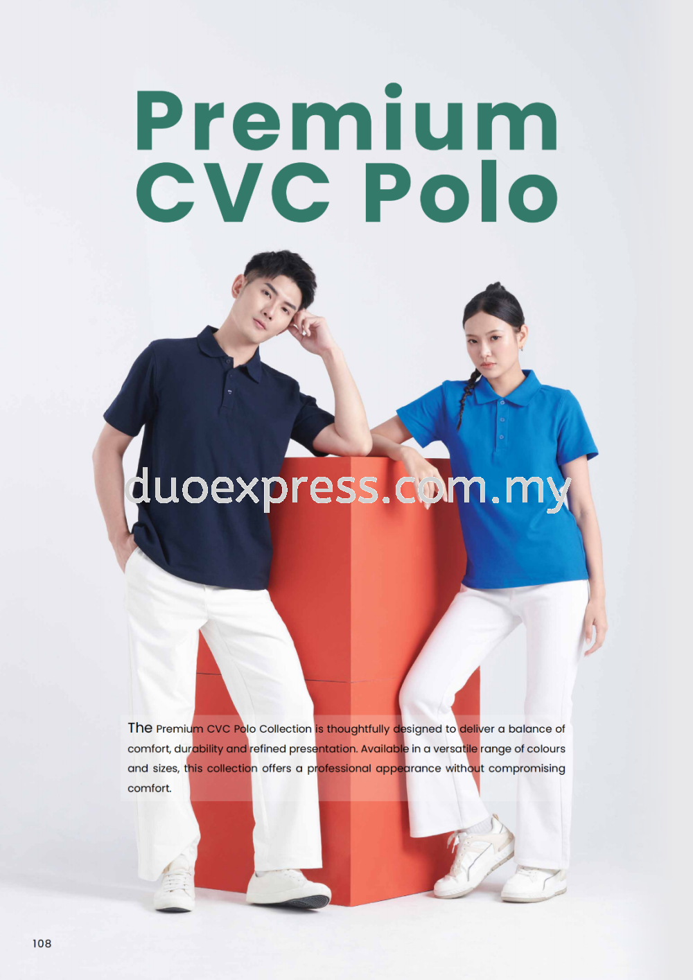 LC01 Cotton Polo Tee Unisex