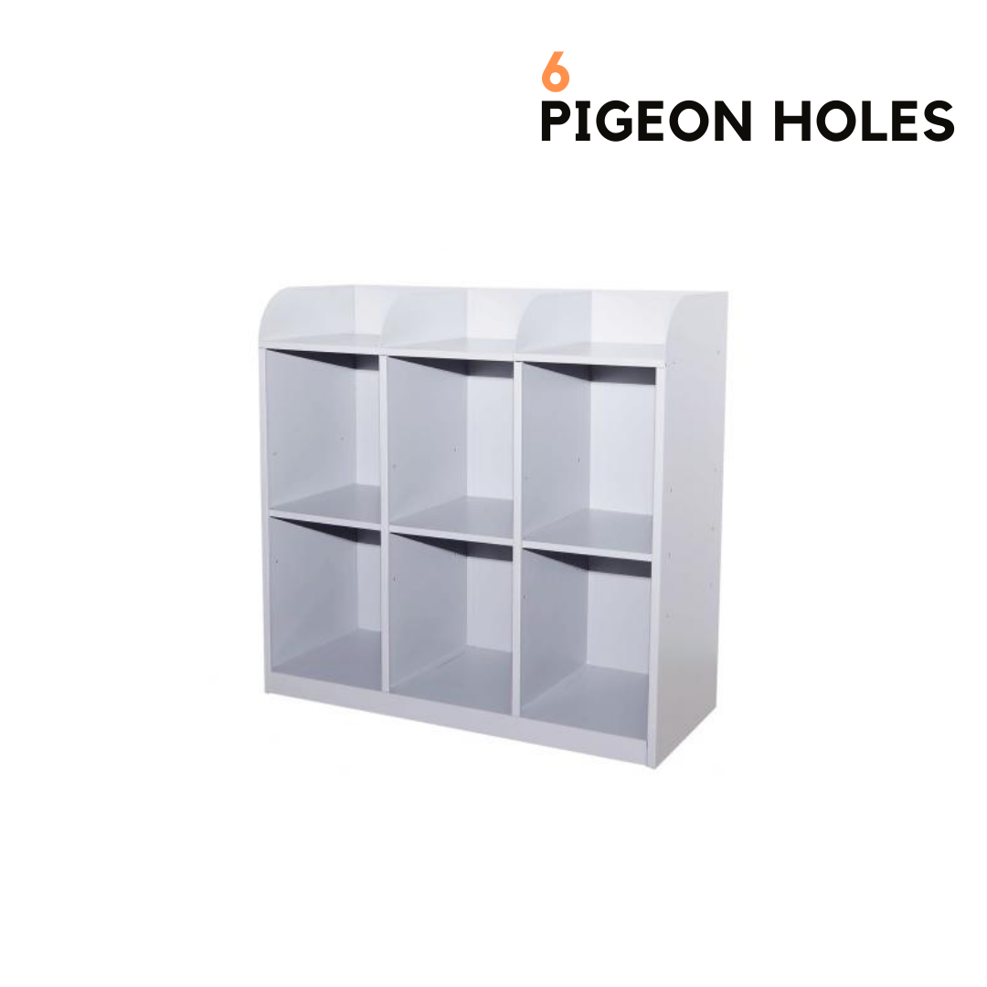 6 Steel Pigeon Holes Cabinet