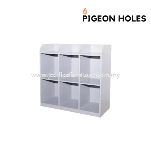 6 Steel Pigeon Holes Cabinet
