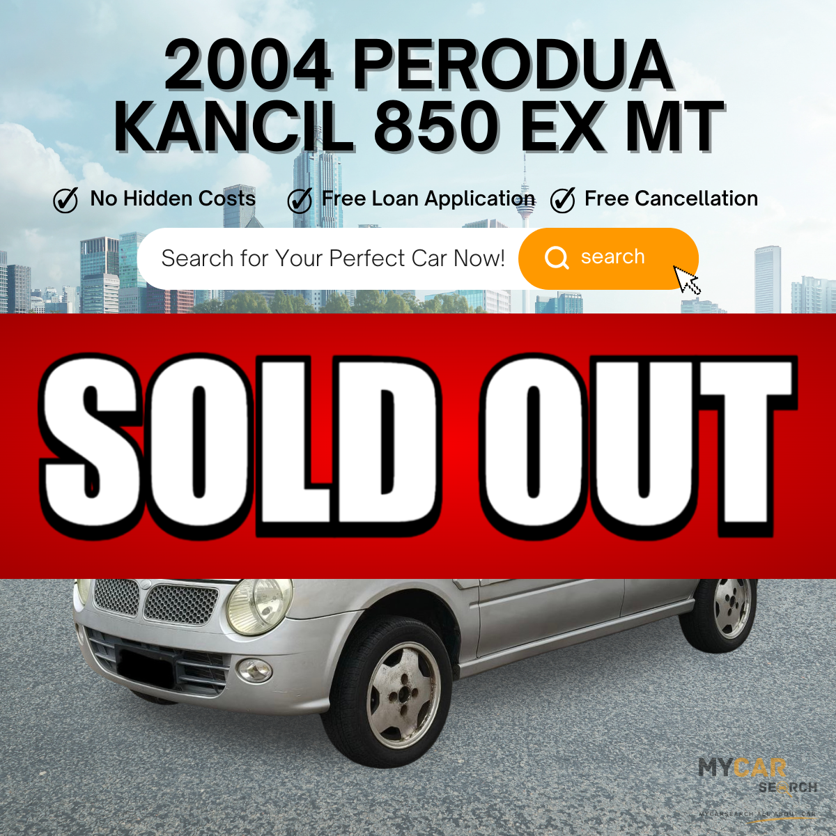 2004 PERODUA KANCIL 850 EX MT
