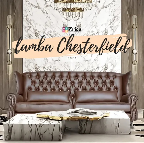 Lamba Chesterfield Sofa 