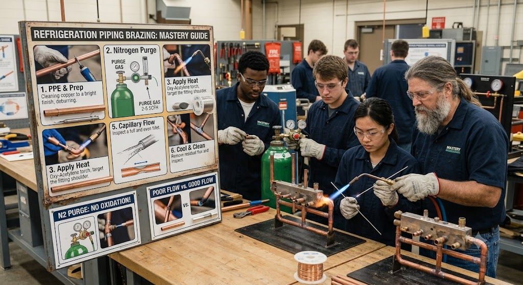 HVAC refrigeration brazing procedure guide
