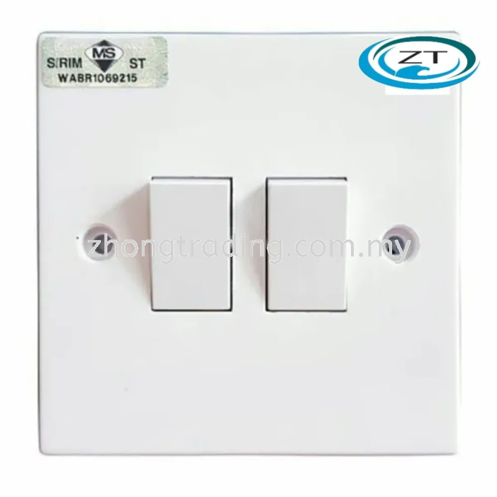 UMS 2 Gang 2 Way Switch 202-2W