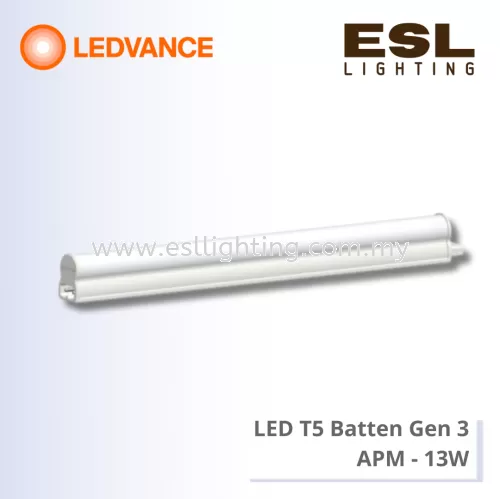 LEDVANCE LED T5 Batten Gen3 APM 1200mm/13W - LDVAL BAT 1200 13W/3000K / LDVAL BAT 1200 13W/4000K / LDVAL BAT 1200 13W/6500K