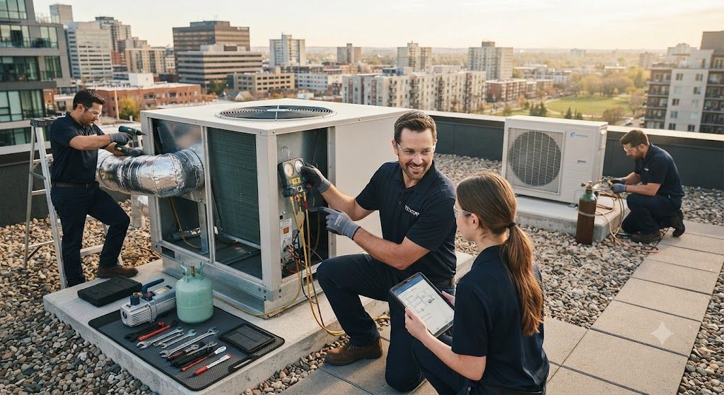HVAC commissioning and installation