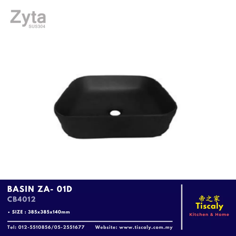 ZYTA COUNTER TOP BASIN ZA-01D CB4012
