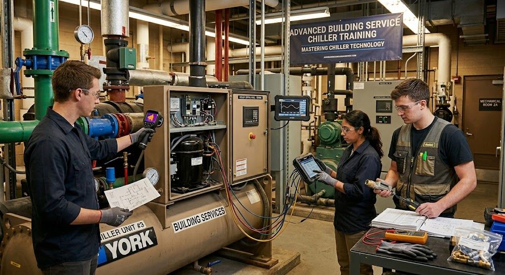 Advanced building service chiller training