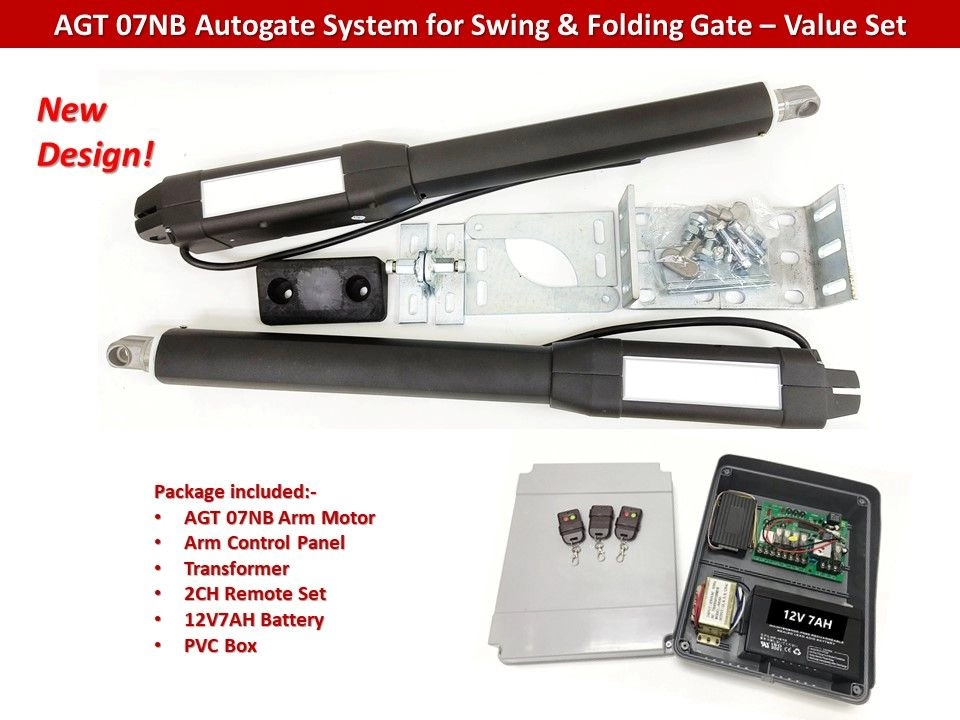 AGT 07NB (New Model) - Autogate Motor For Swing / Folding Gate