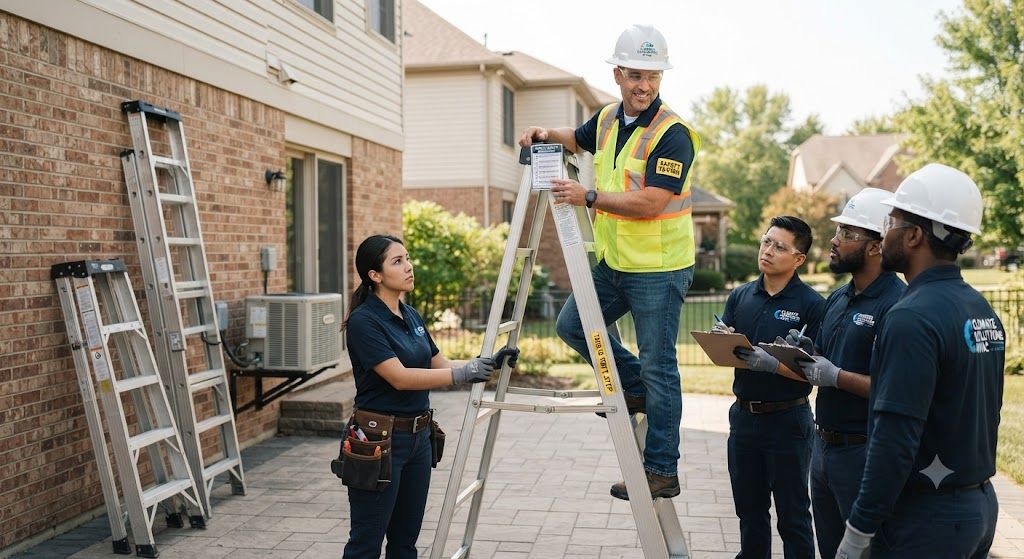 air conditioning technician ladder safety training