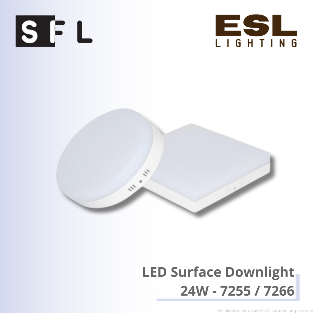 SFL LED Surface Downlight 24W - 7255/7266