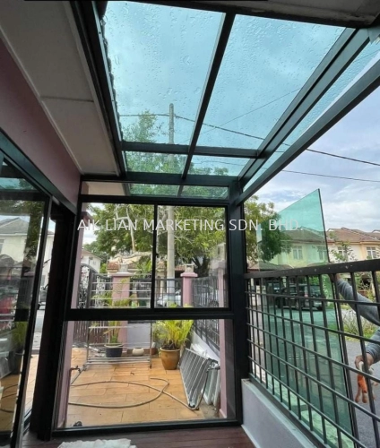 RESIDENTIAL ROOF GLASS INSTALLATION SERVICE AT KLANG | ALAM IMPIAN | ARA DAMANSARA | BALAKONG | BANDAR BARU BANGI