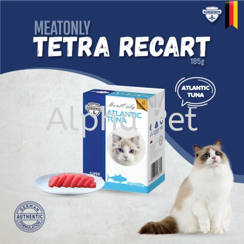 Bungener Meatonly Tetra Recart Wet Food Series - Atlantic Tuna ( Cat )