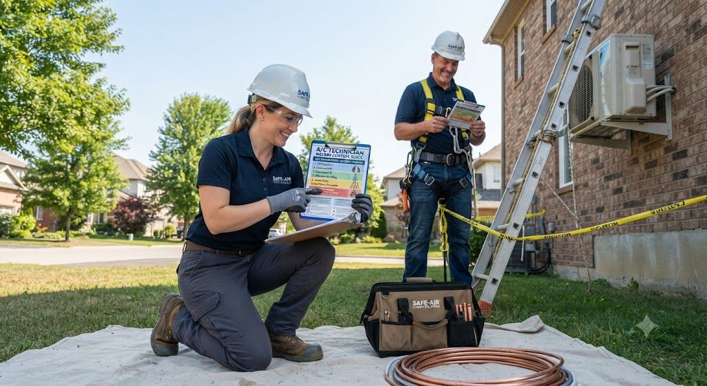 air conditioning technician hazard control guide