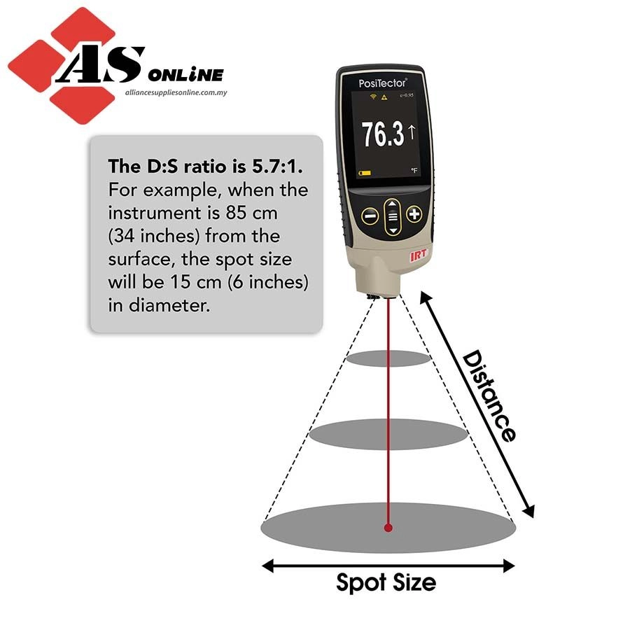 DEFELSKO Infrared Thermometer PosiTector IRT / Model: IRT3