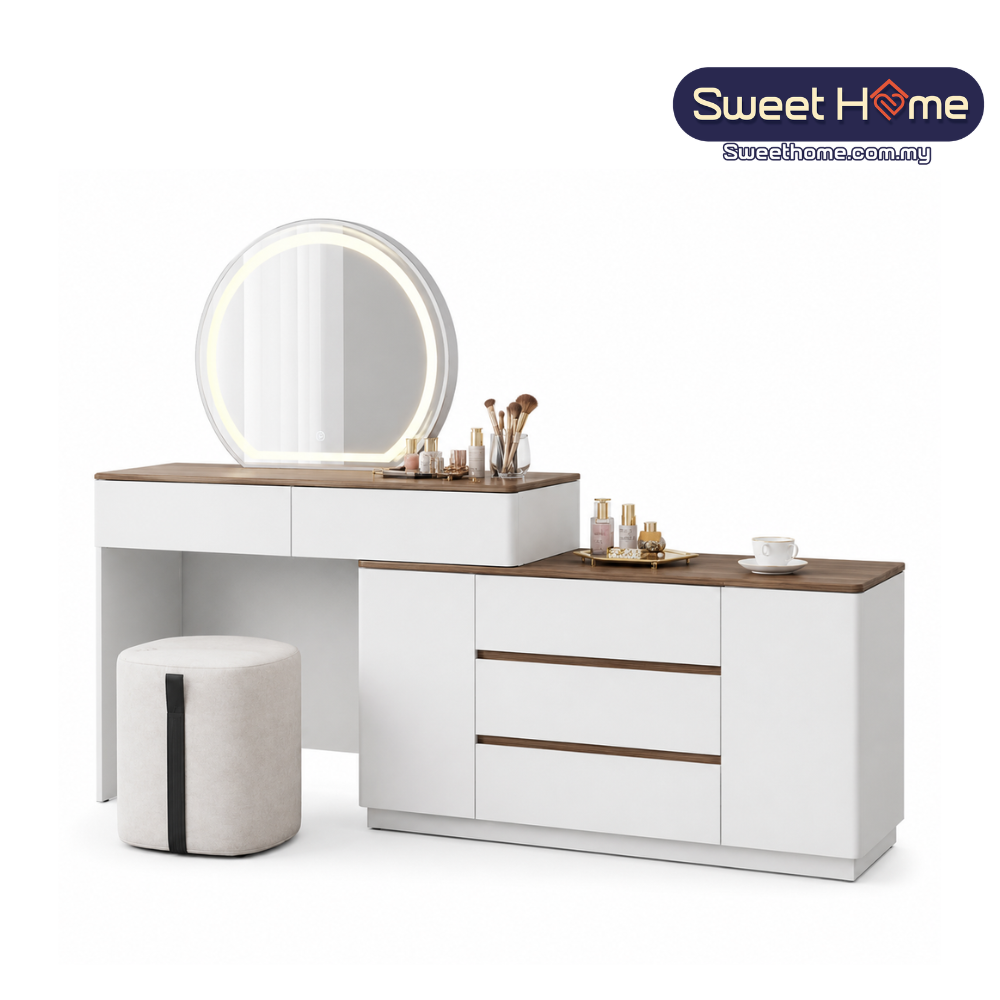 MABEL II Dressing Table - Make Up Table ( Vanity Cabinet )